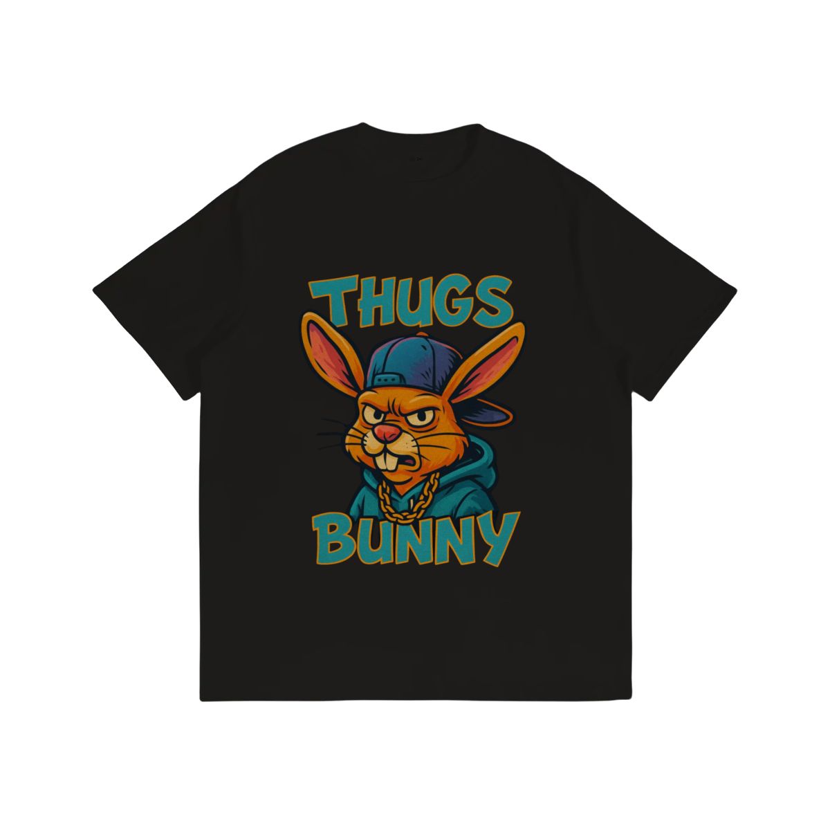 Thugs Bunny T-Shirt – Funny Gildan 5000 Unisex Cotton Tee | Cartoon Hip-Hop Parody
