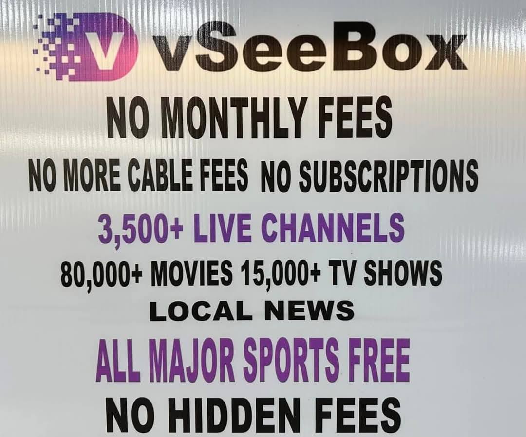 Smart Android TV Box – vSeeBox V3 PLUS with 4K Streaming & Global Channels